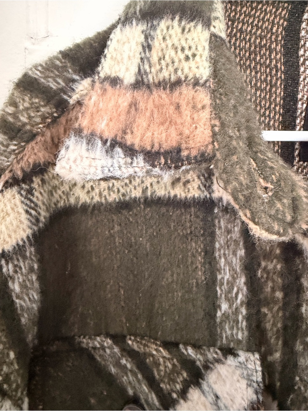 Cotton On Brown & Black Plaid Button-Up Shirt Jacket - Picture 2 of 3